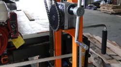700 mm Industrial Type Portable Band Saw Mill By Engine